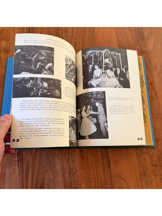 La Semeuse Scripps Yearbook | Claremont CA 1958 La Semeuse Annual Scripps College Claremont CA Mid-Century Vintage